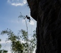 Rock climbing, Songan, Bali, Fall